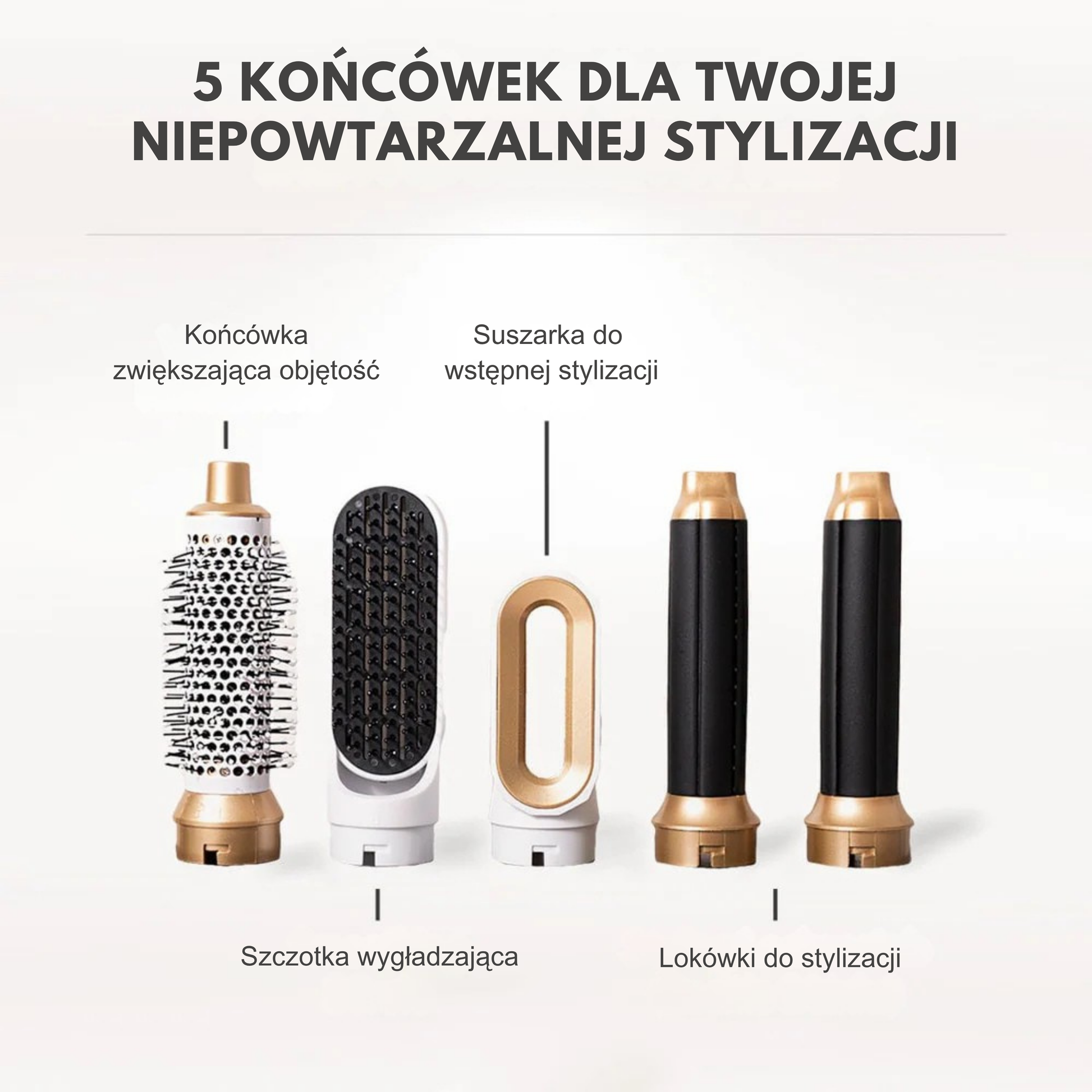 STYLIZATOR DO WŁOSÓW 5 W 1