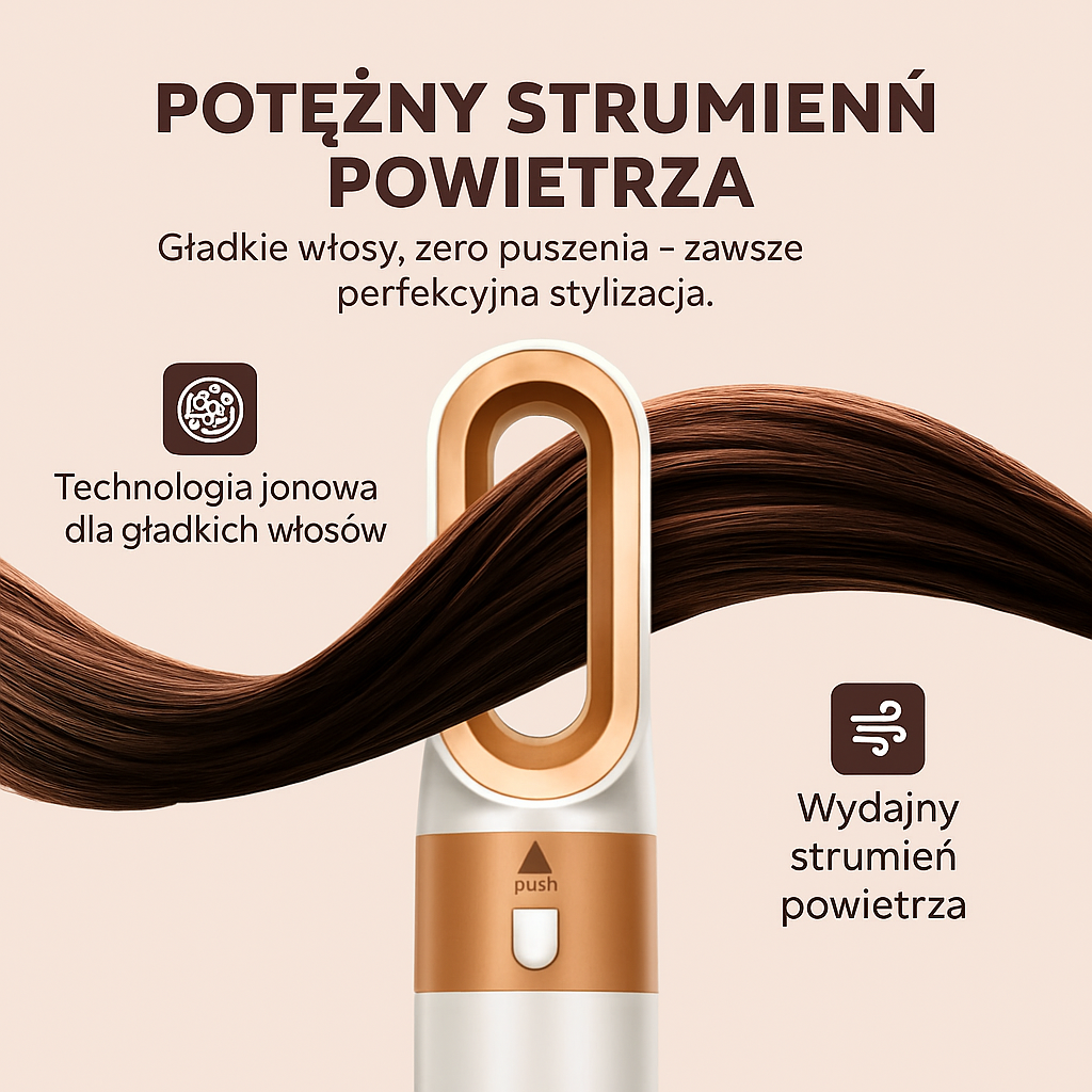 STYLIZATOR DO WŁOSÓW 5 W 1