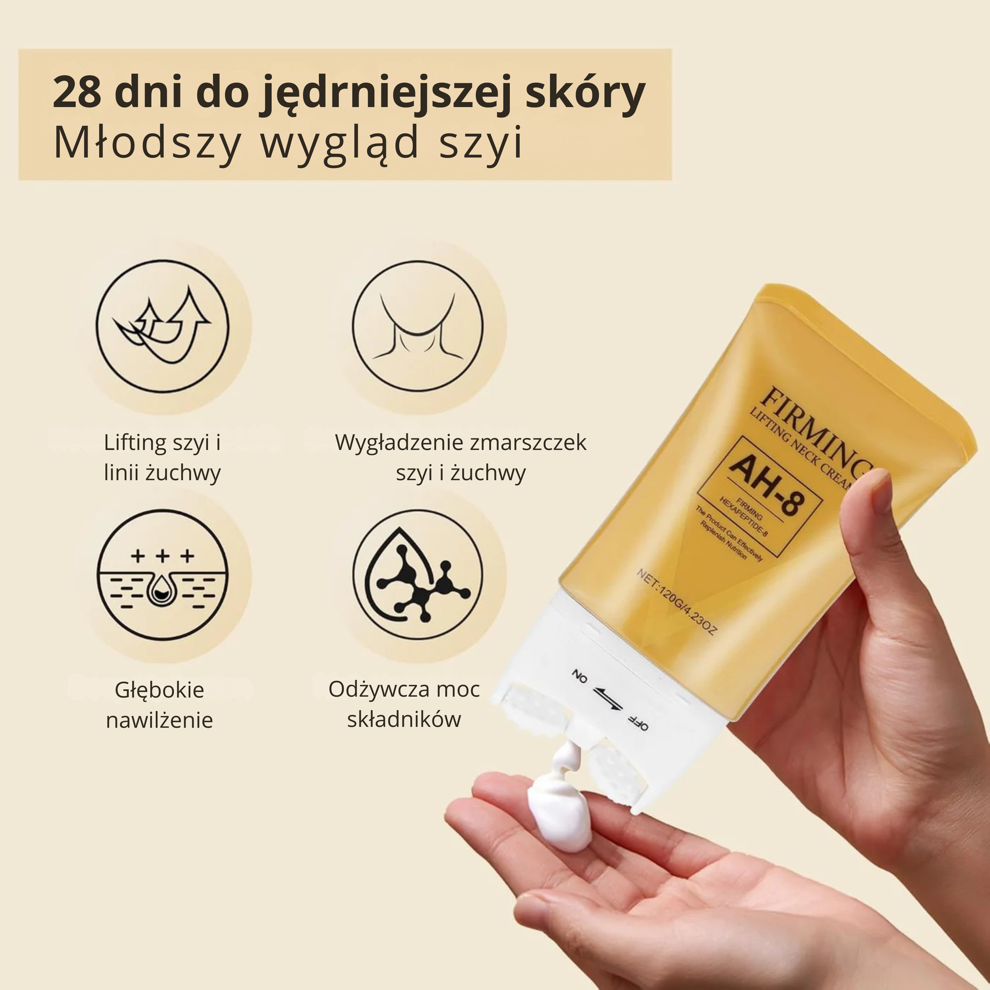 Sculpt Liftingujący Kremo-masażer do Szyi