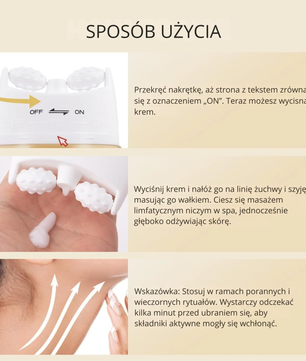 Sculpt Liftingujący Kremo-masażer do Szyi